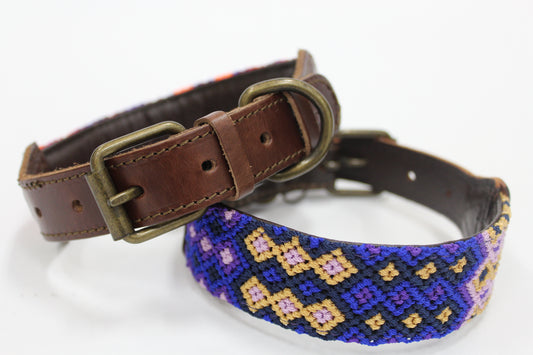 Amor handmade leather collar